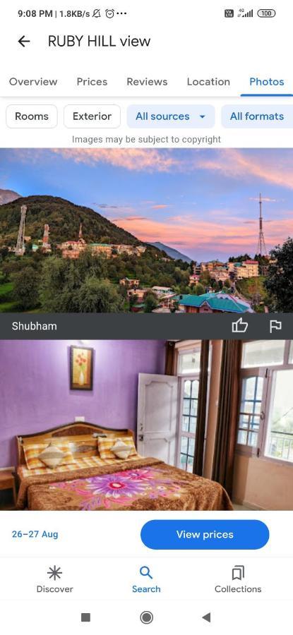 Hotel Ruby Hill View McLeod Ganj Exterior foto